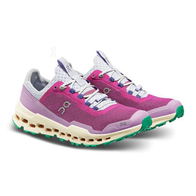 Pink Women On Cloud Cloudultra Trail Running Shoes | IE_ON9007