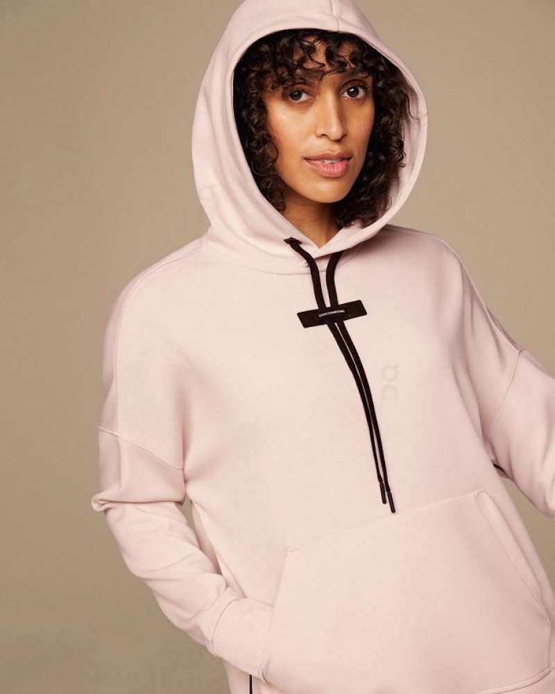 Pink Women On Cloud Hoodie | IE_ON8062