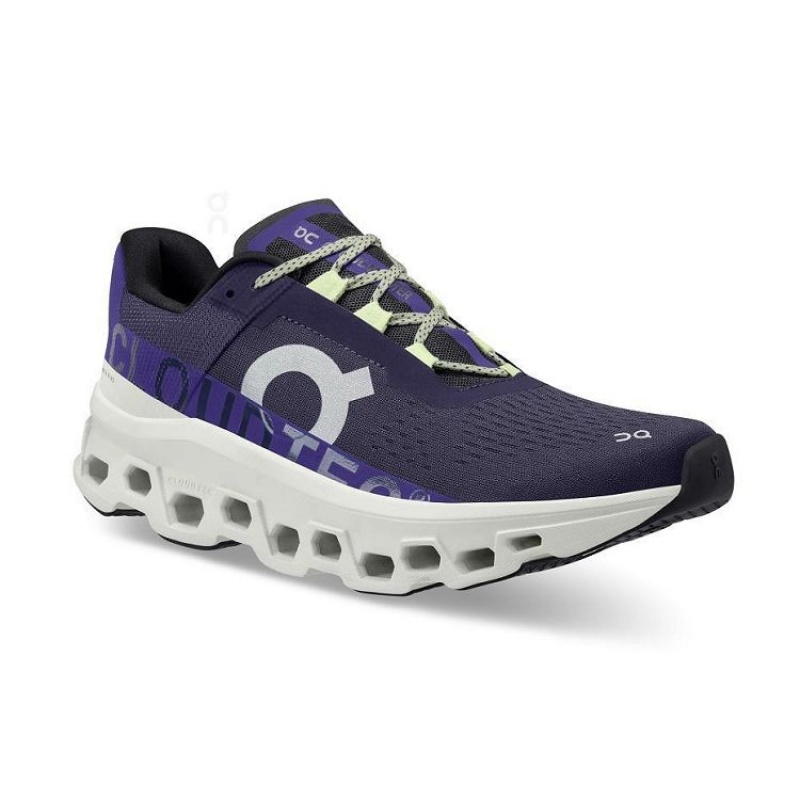 Purple Men On Cloud Cloudmonster Road Running Shoes | IE_ON8393