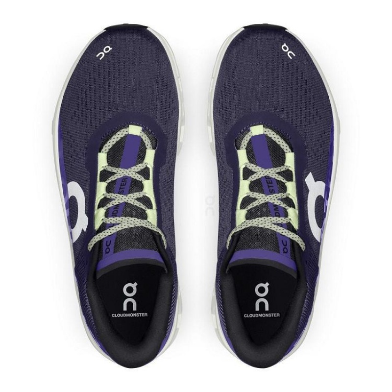 Purple Men On Cloud Cloudmonster Road Running Shoes | IE_ON8393