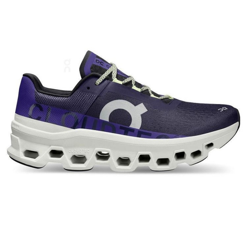 Purple Men On Cloud Cloudmonster Road Running Shoes | IE_ON8393