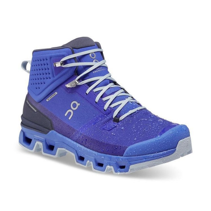 Purple Men On Cloud Cloudrock 2 Waterproof Hiking Boots | IE_ON8376