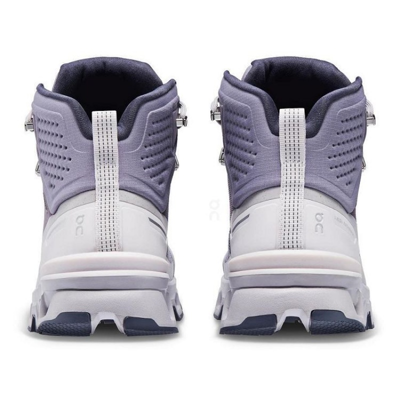 Purple Women On Cloud Cloudrock 2 Waterproof Hiking Boots | IE_ON8779