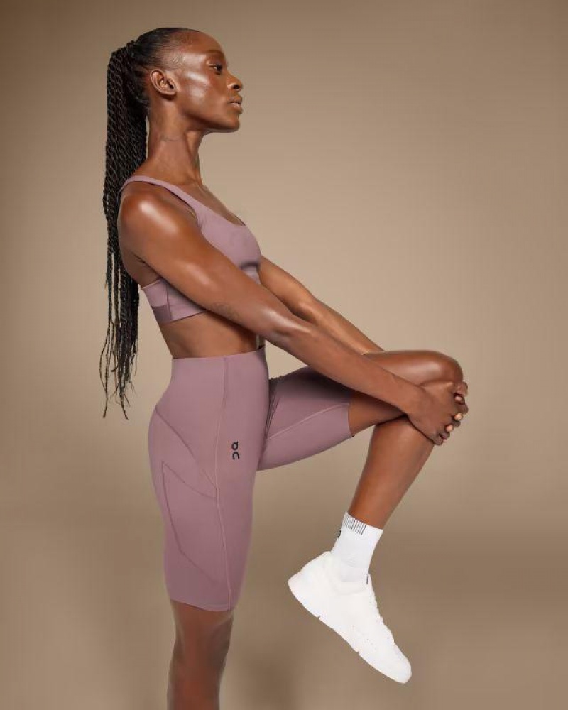 Purple Women On Cloud Movement Tights | IE_ON8906