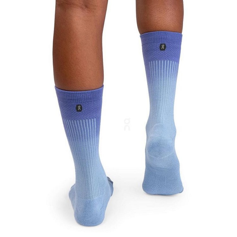 Purple / Blue Men On Cloud All-Day Socks | IE_ON9043