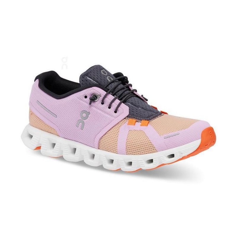 Purple / Orange Women On Cloud Cloud 5 Push Sneakers | IE_ON8717