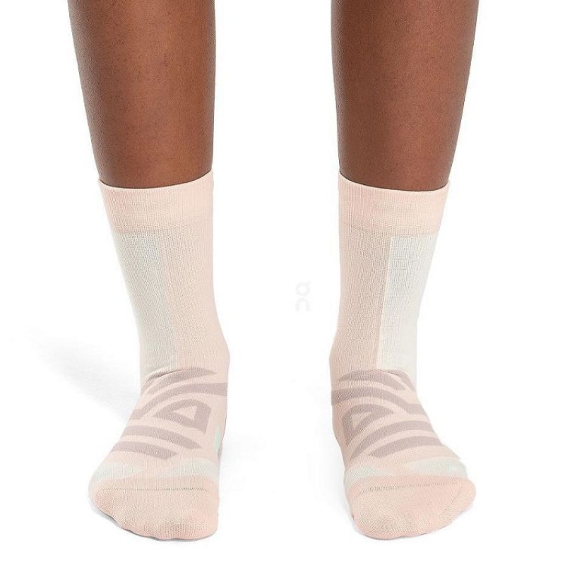 Rose Men On Cloud Performance High Socks | IE_ON8225