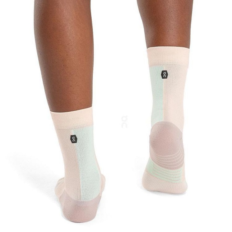 Rose Men On Cloud Performance High Socks | IE_ON8225