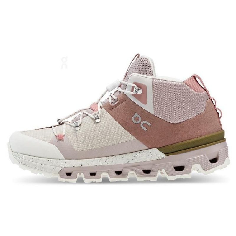 Rose Women On Cloud Cloudtrax Hiking Boots | IE_ON8538