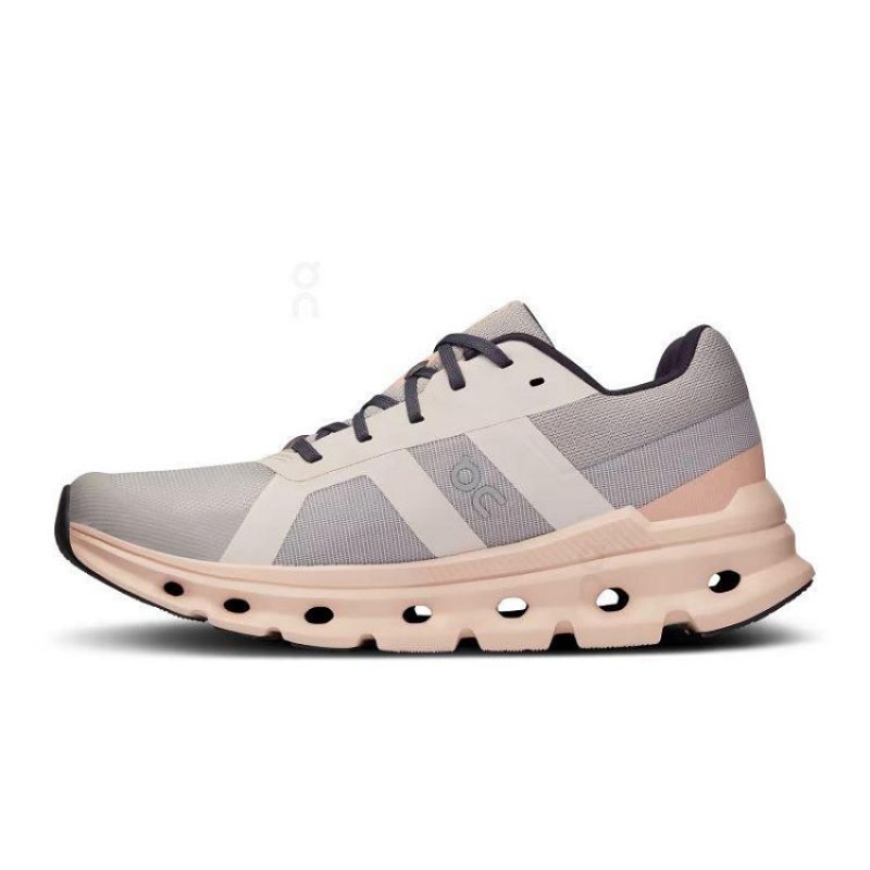 Rose / Grey Women On Cloud Cloudrunner Road Running Shoes | IE_ON1179