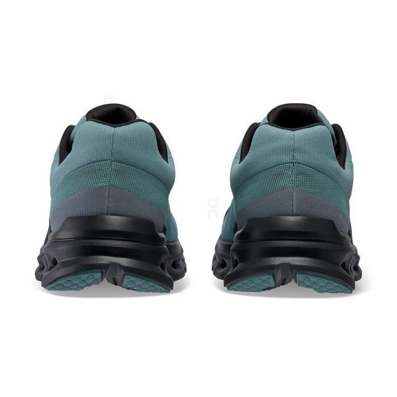 Turquoise Men On Cloud Cloudrunner Waterproof Road Running Shoes | IE_ON8009