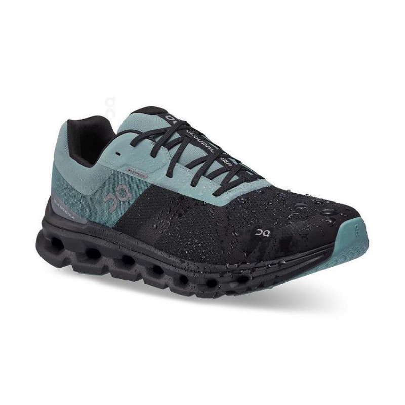 Turquoise Men On Cloud Cloudrunner Waterproof Road Running Shoes | IE_ON8009