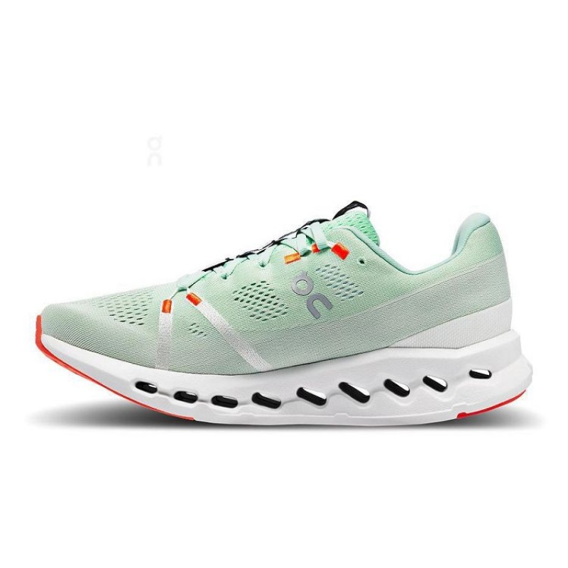 Turquoise Men On Cloud Cloudsurfer Road Running Shoes | IE_ON9034