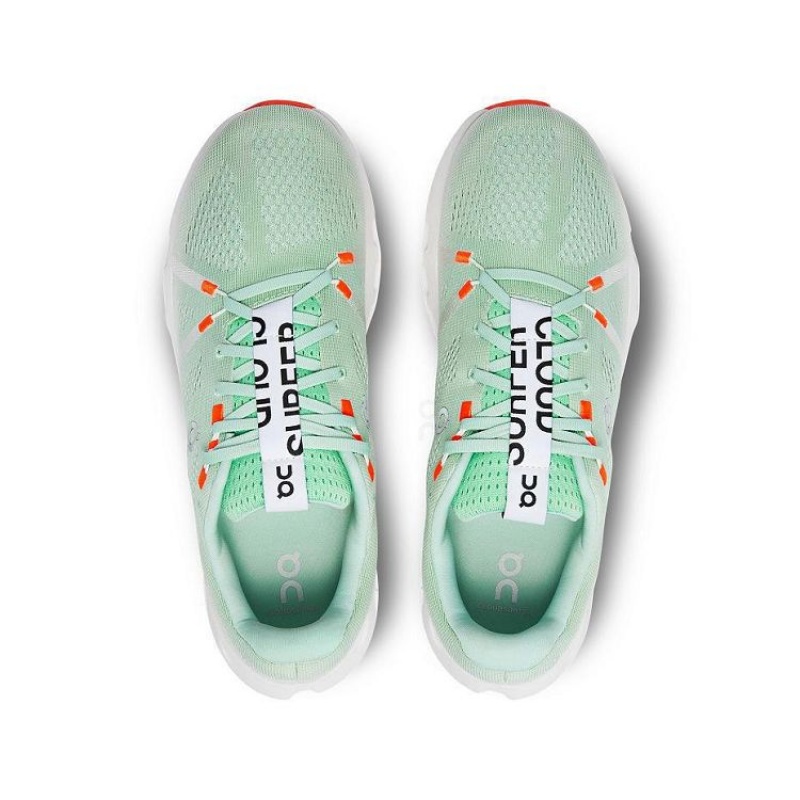 Turquoise Men On Cloud Cloudsurfer Road Running Shoes | IE_ON9034