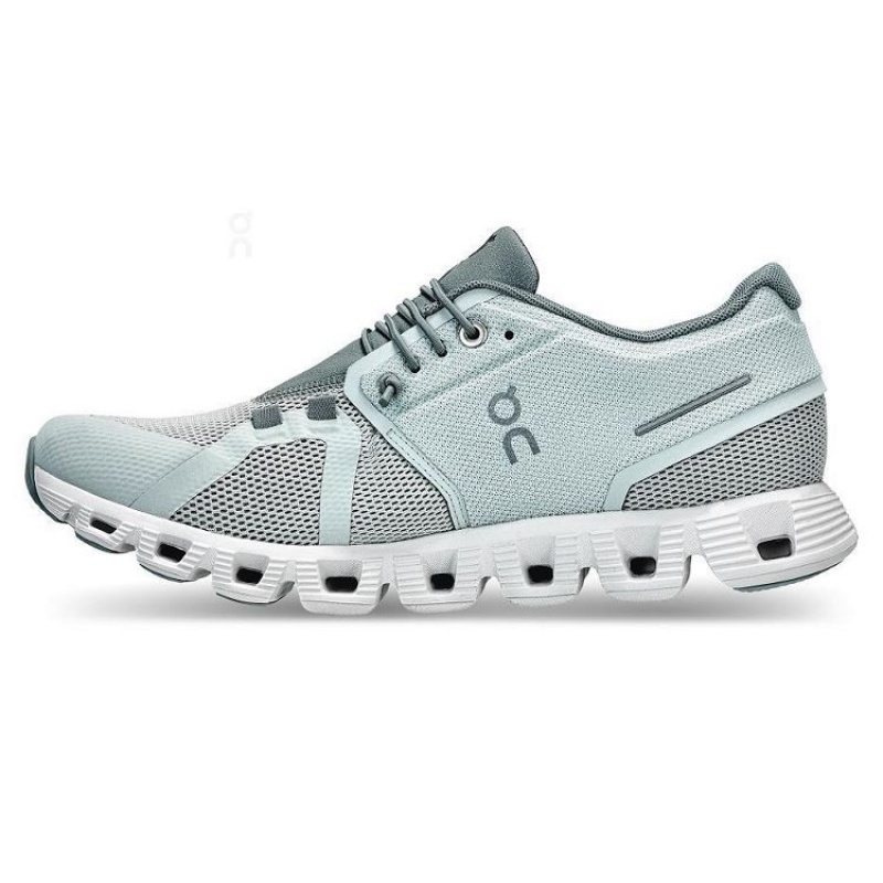 Turquoise Women On Cloud Cloud 5 Sneakers | IE_ON8345