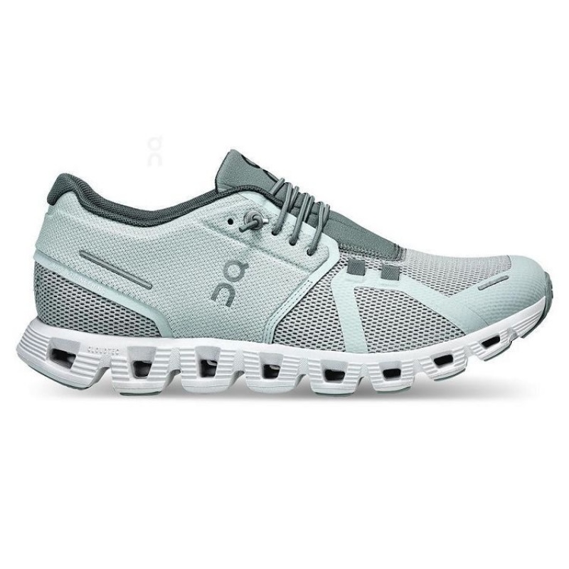 Turquoise Women On Cloud Cloud 5 Sneakers | IE_ON8345