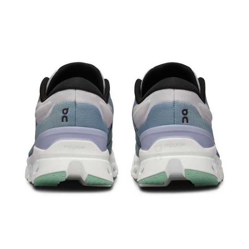 Turquoise Women On Cloud Cloudstratus 3 Road Running Shoes | IE_ON8305