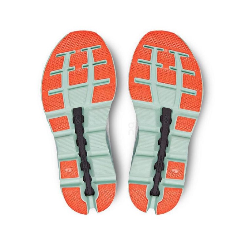 Turquoise Women On Cloud Cloudstratus Road Running Shoes | IE_ON8257