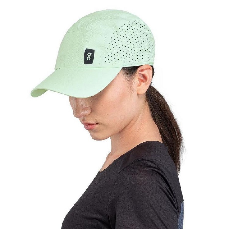 Turquoise Women On Cloud Lightweight Caps | IE_ON8330