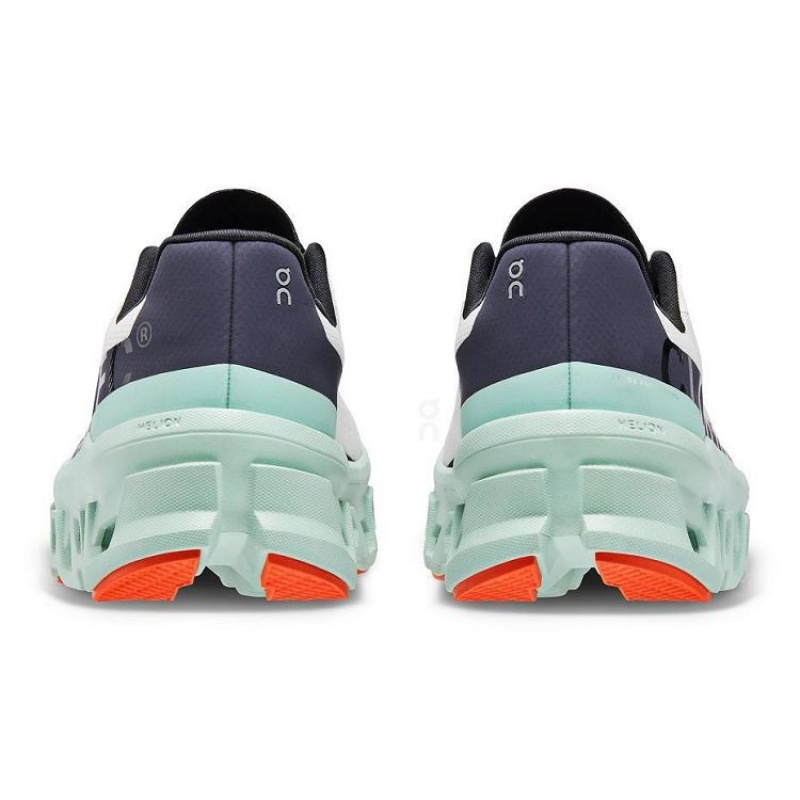 Turquoise / White Women On Cloud Cloudmonster Road Running Shoes | IE_ON8252