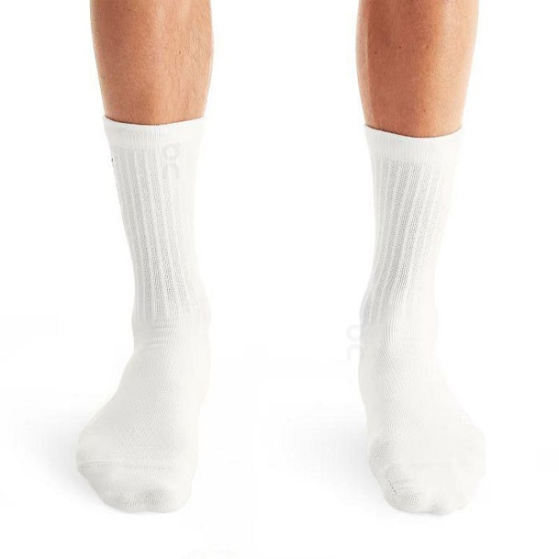 White Men On Cloud Logo 3-Pack Socks | IE_ON8301