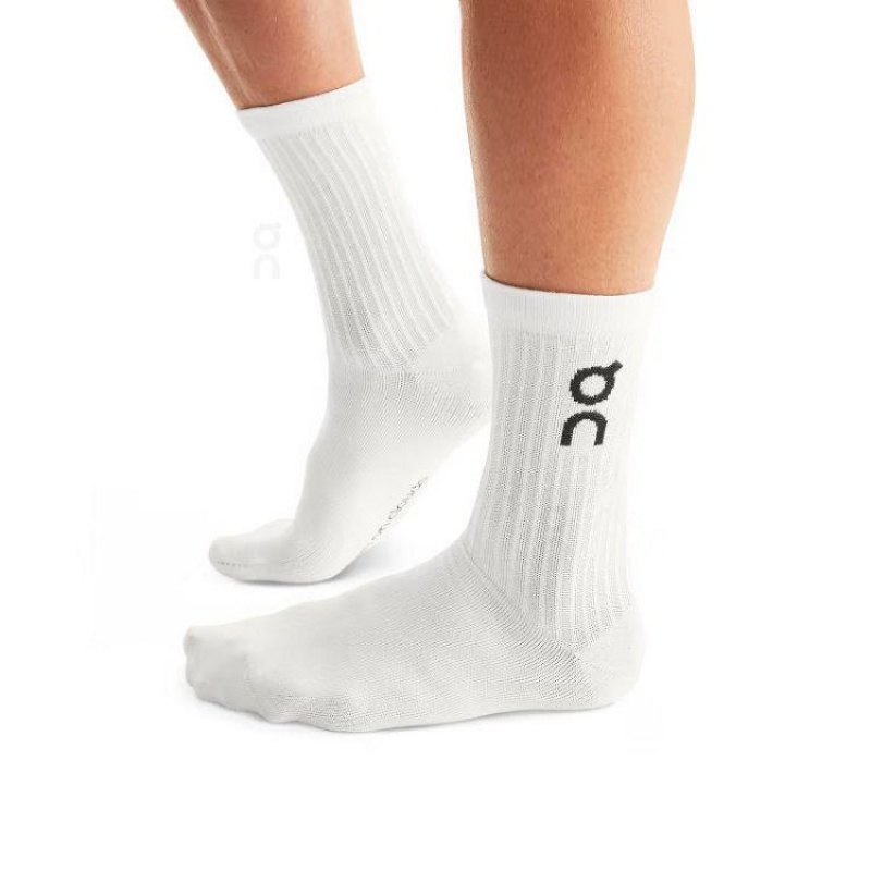 White Men On Cloud Logo 3-Pack Socks | IE_ON8301