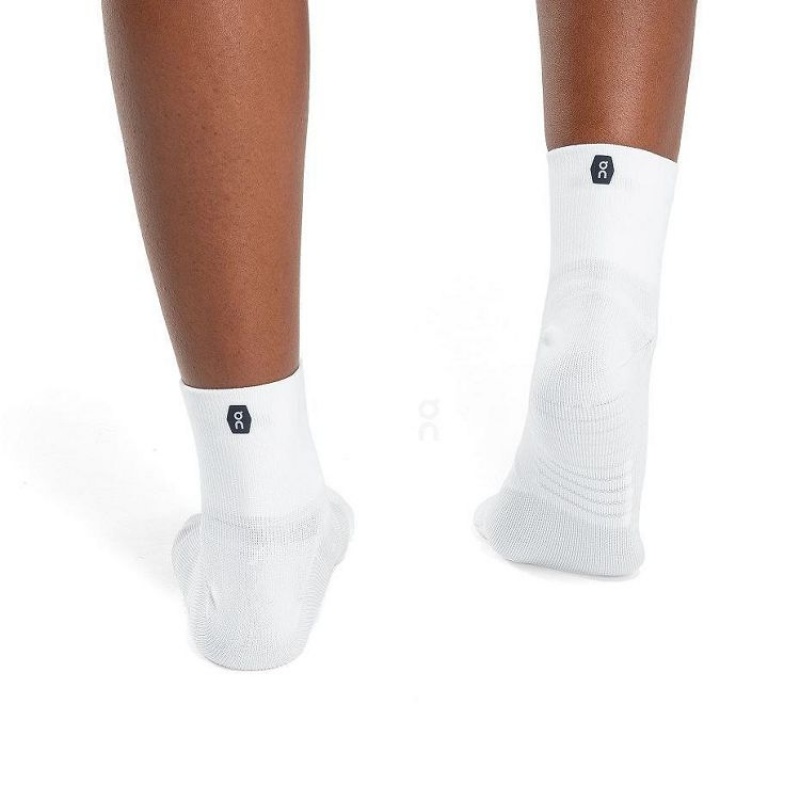 White Men On Cloud Performance Mid Socks | IE_ON8785