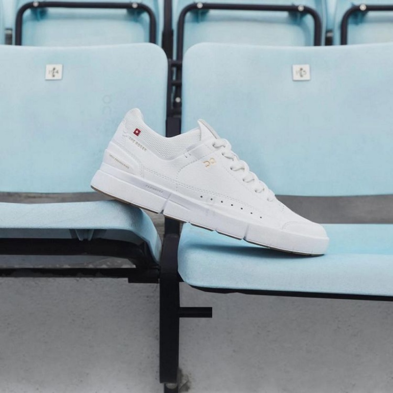 White Men On Cloud THE ROGER Centre Court Sneakers | IE_ON9100