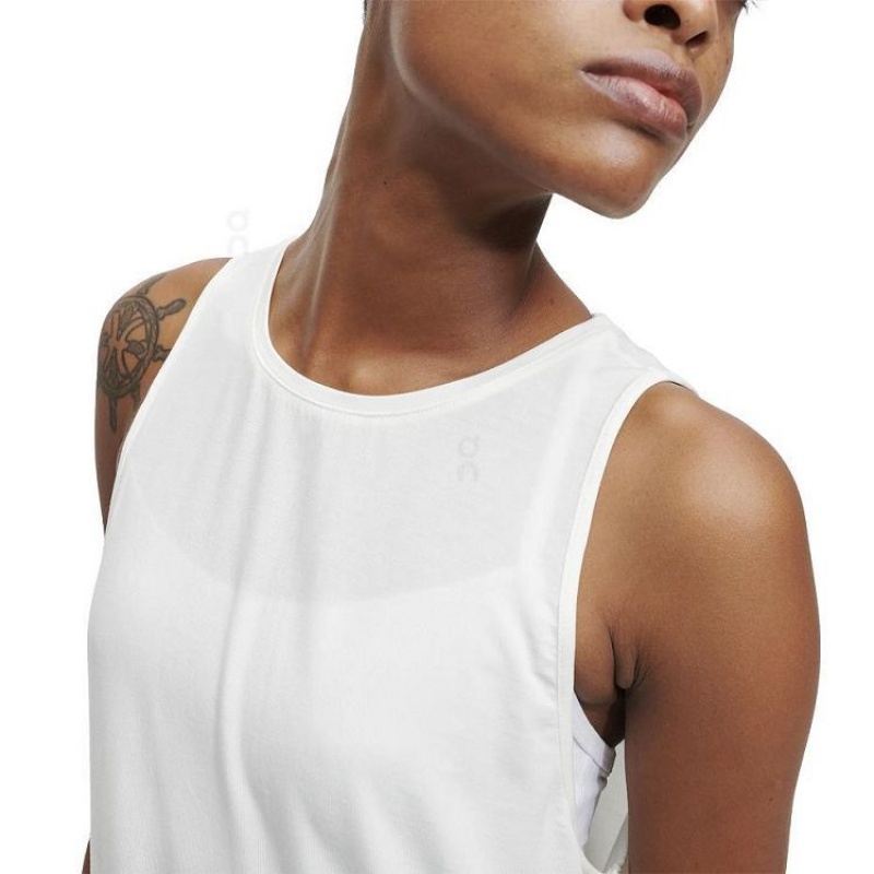 White Women On Cloud Active Tank | IE_ON8827