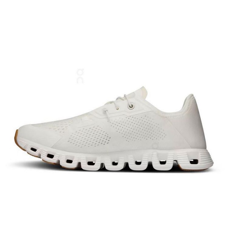 White Women On Cloud Cloud 5 Coast Sneakers | IE_ON9014