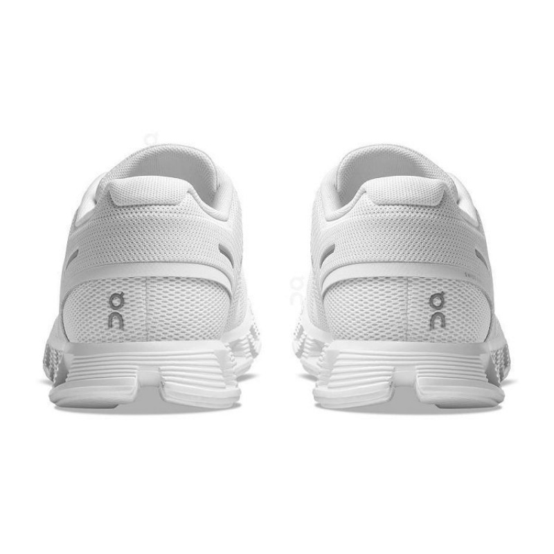 White Women On Cloud Cloud 5 Sneakers | IE_ON8652