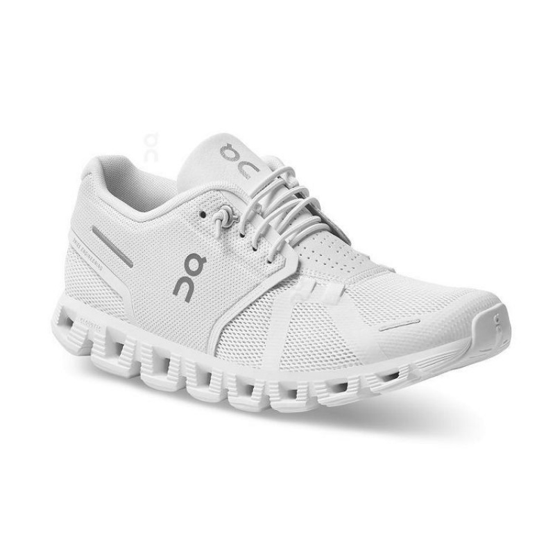 White Women On Cloud Cloud 5 Sneakers | IE_ON8652