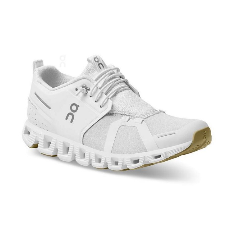 White Women On Cloud Cloud 5 Terry Sneakers | IE_ON9139