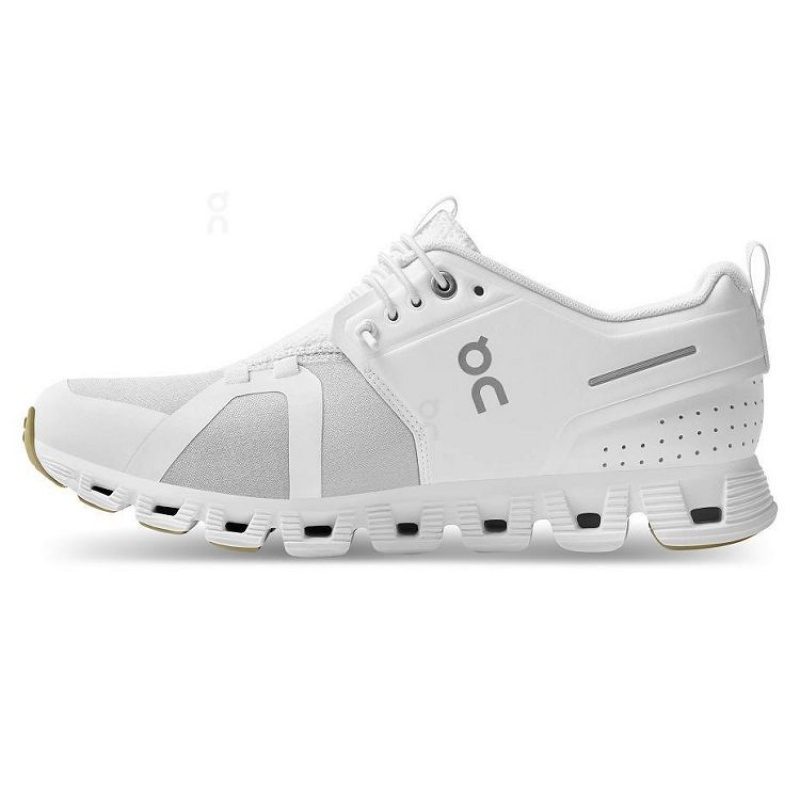 White Women On Cloud Cloud 5 Terry Sneakers | IE_ON9139