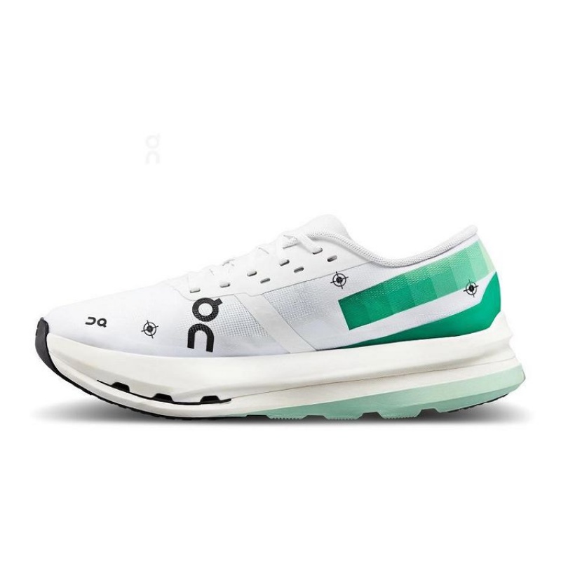 White Women On Cloud Cloudboom Echo 3 Road Running Shoes | IE_ON8908