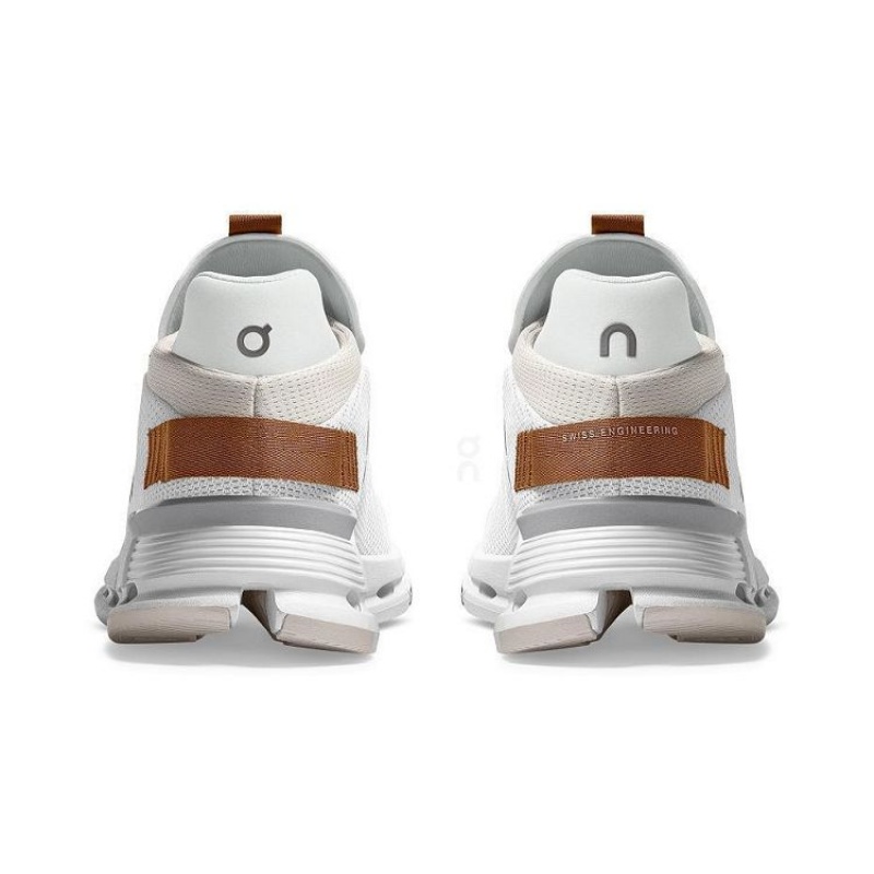 White Women On Cloud Cloudnova Sneakers | IE_ON8015