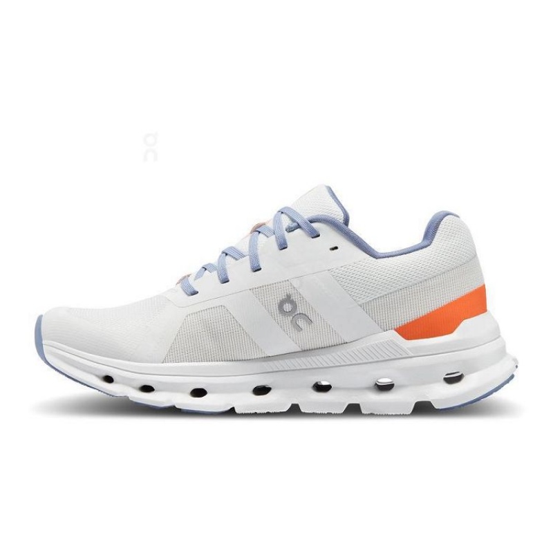 White Women On Cloud Cloudrunner Road Running Shoes | IE_ON8410