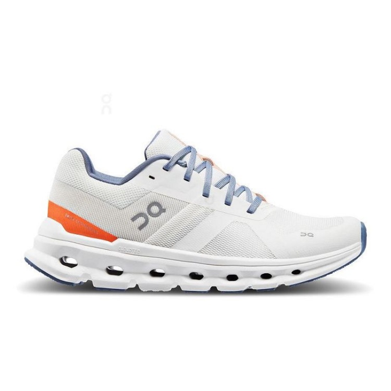 White Women On Cloud Cloudrunner Road Running Shoes | IE_ON8410