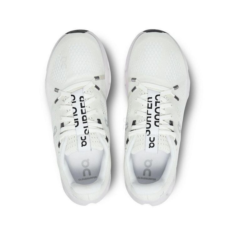 White Women On Cloud Cloudsurfer Road Running Shoes | IE_ON8421