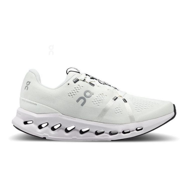 White Women On Cloud Cloudsurfer Road Running Shoes | IE_ON8421