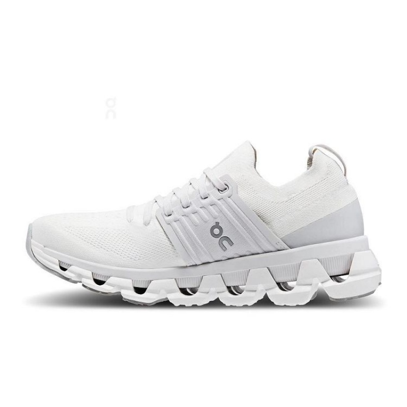 White Women On Cloud Cloudswift 3 Road Running Shoes | IE_ON8213