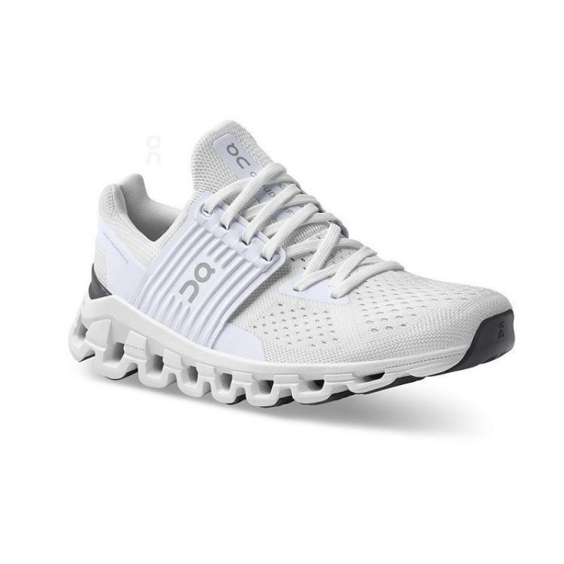 White Women On Cloud Cloudswift Road Running Shoes | IE_ON8112