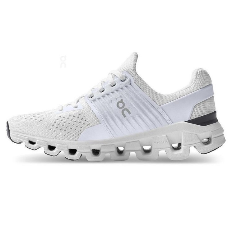 White Women On Cloud Cloudswift Road Running Shoes | IE_ON8112