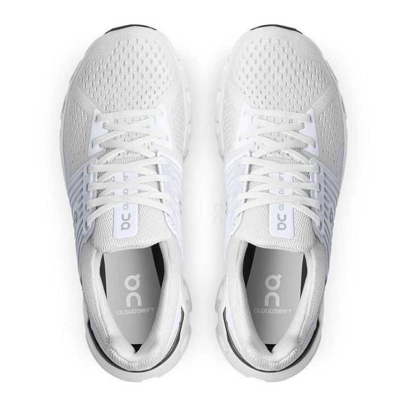 White Women On Cloud Cloudswift Road Running Shoes | IE_ON8112