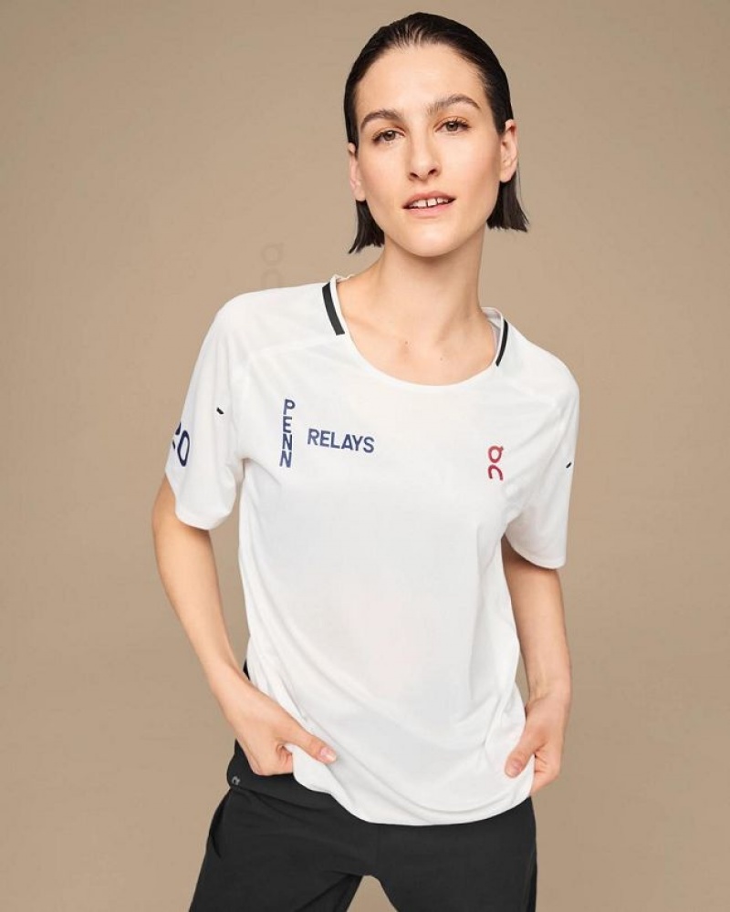 White Women On Cloud Penn Relays T T-shirts | IE_ON8852