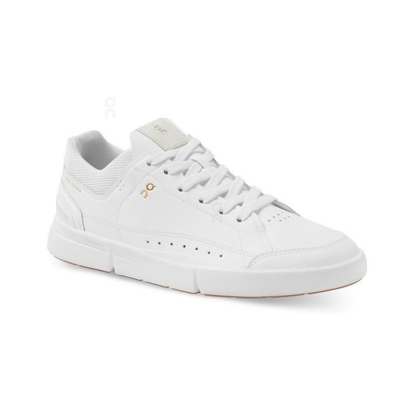 White Women On Cloud THE ROGER Centre Court Sneakers | IE_ON8215