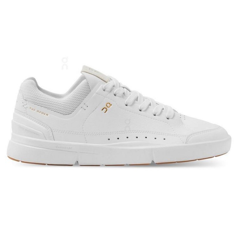 White Women On Cloud THE ROGER Centre Court Sneakers | IE_ON8215