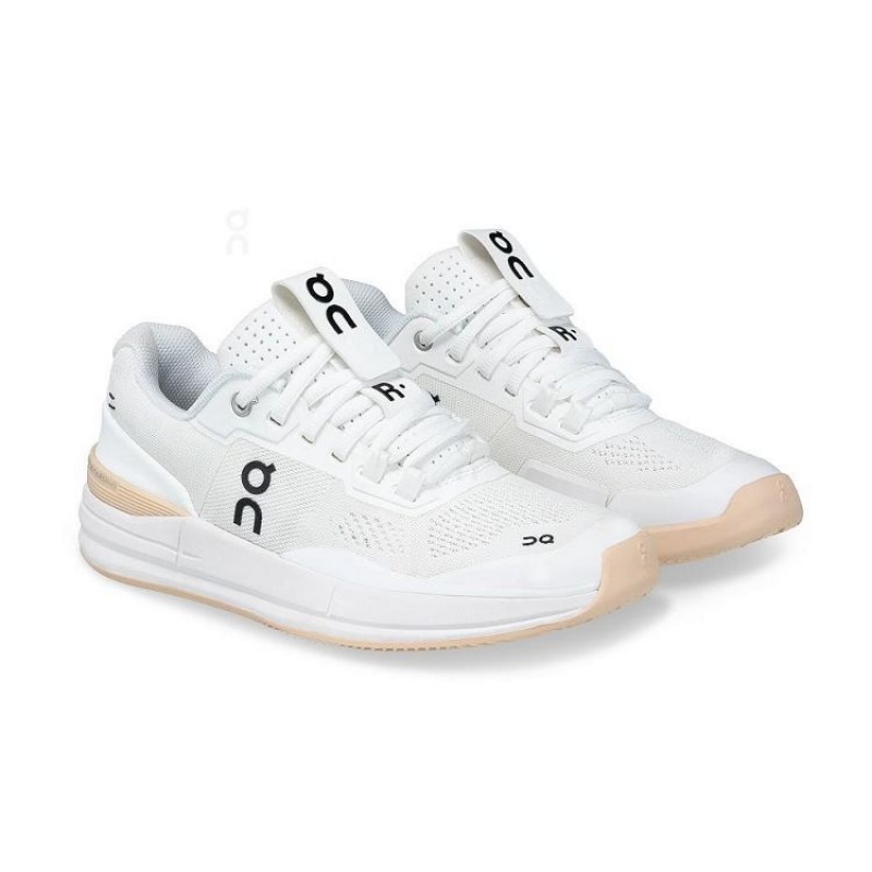 White Women On Cloud THE ROGER Pro Clay Tennis Shoes | IE_ON8500