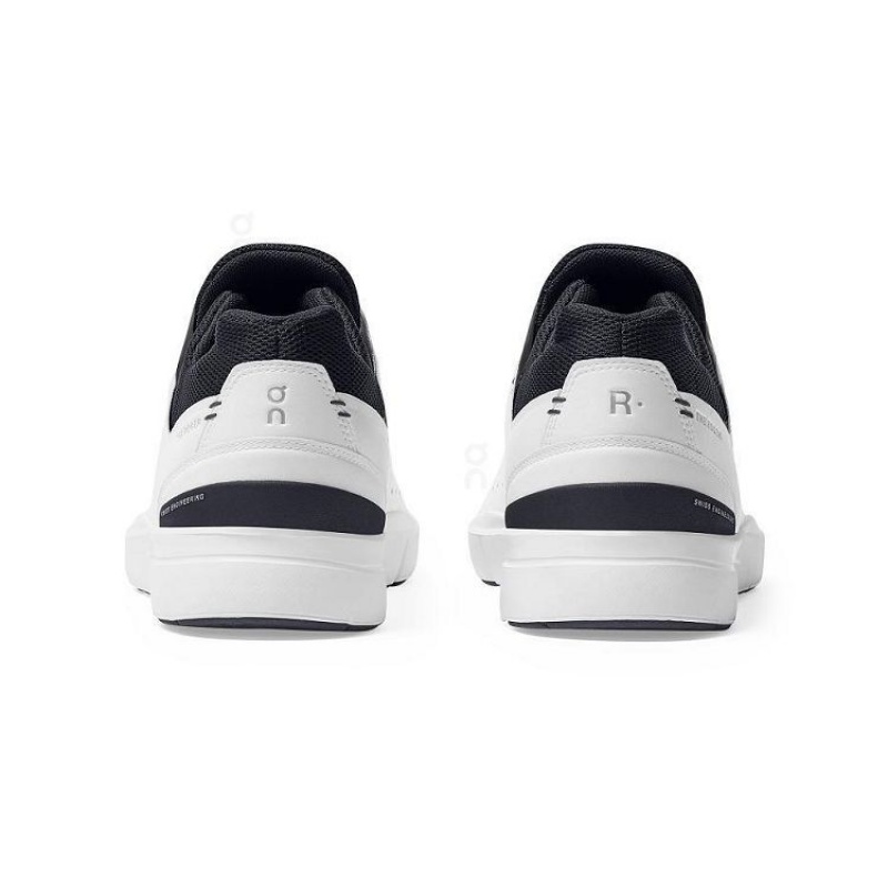 White / Black Men On Cloud THE ROGER Advantage Sneakers | IE_ON8266