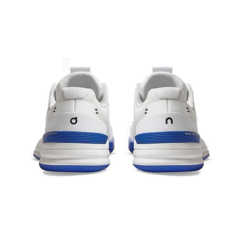 White / Blue Women On Cloud THE ROGER Pro Tennis Shoes | IE_ON8464